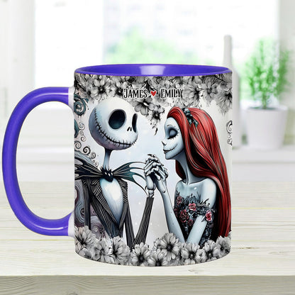 Till Death Do Us Part - Personalized Nightmare Accent Mug