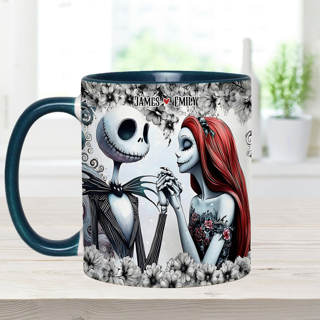 Till Death Do Us Part - Personalized Nightmare Accent Mug