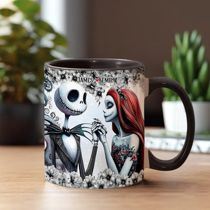 Till Death Do Us Part - Personalized Nightmare Accent Mug