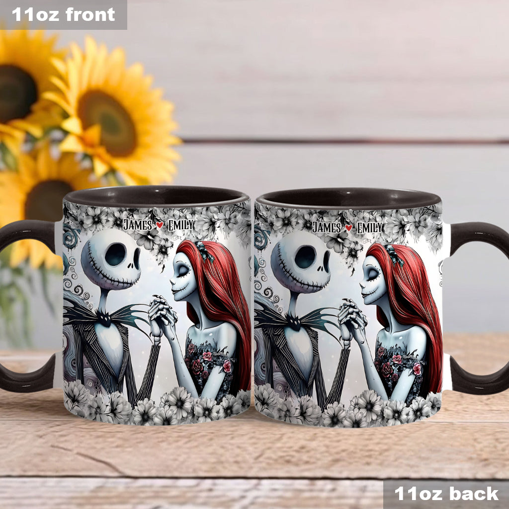 Till Death Do Us Part - Personalized Nightmare Accent Mug