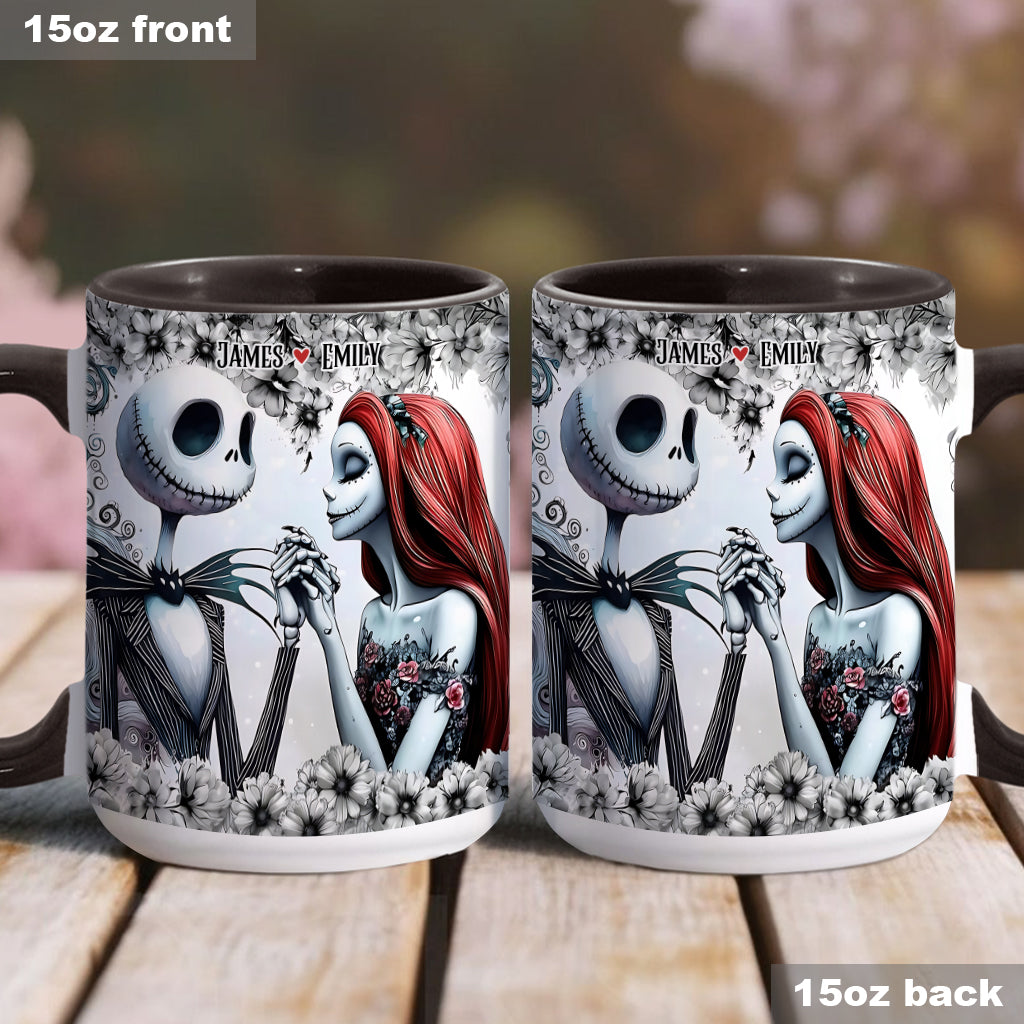Till Death Do Us Part - Personalized Nightmare Accent Mug