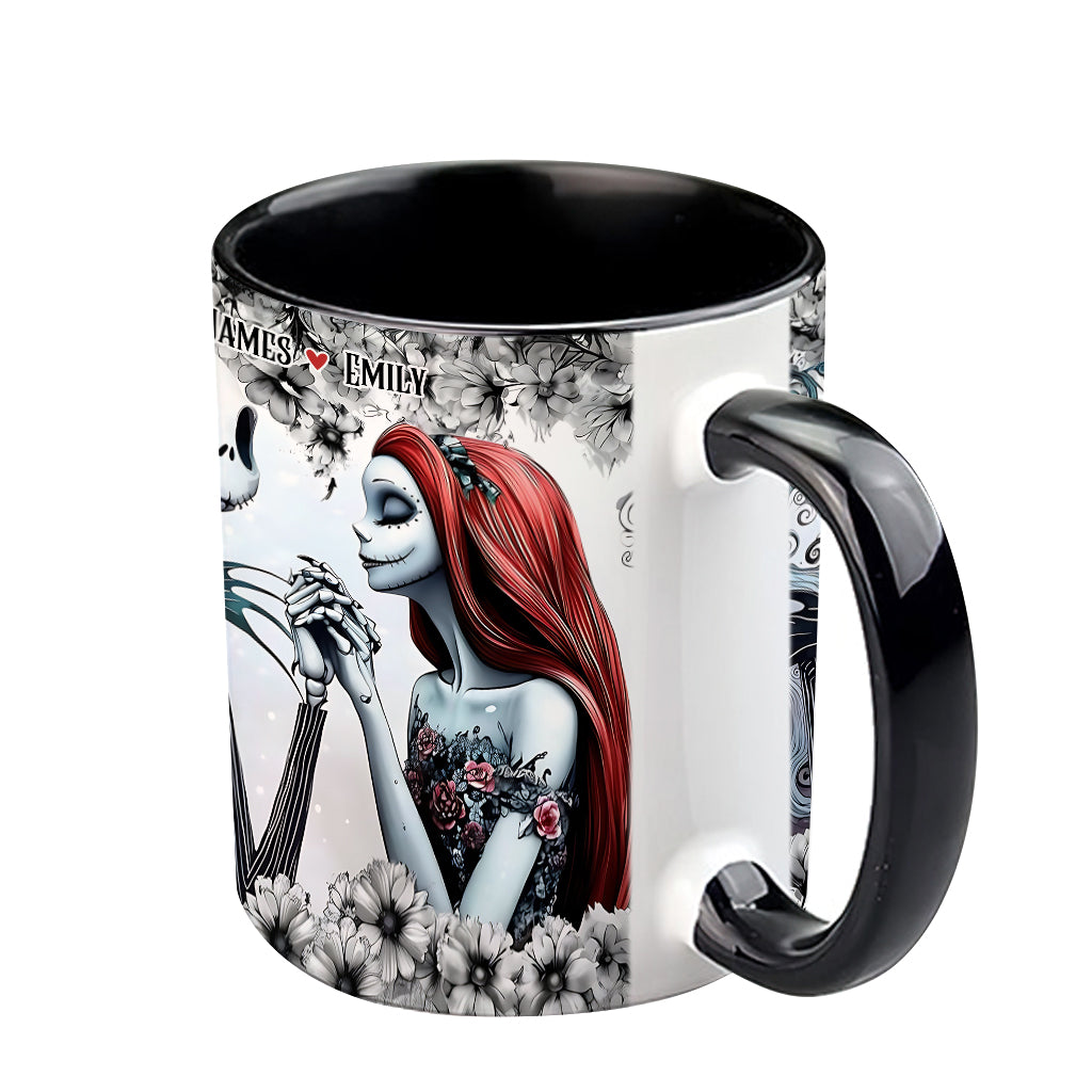 Till Death Do Us Part - Personalized Nightmare Accent Mug