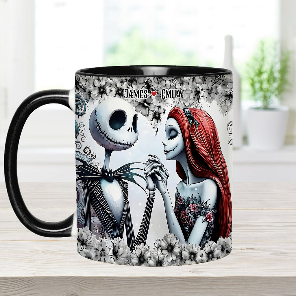 Till Death Do Us Part - Personalized Nightmare Accent Mug