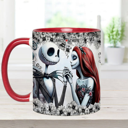 Till Death Do Us Part - Personalized Nightmare Accent Mug