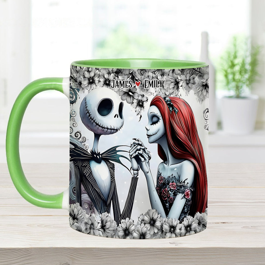 Till Death Do Us Part - Personalized Nightmare Accent Mug