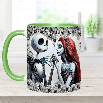 Till Death Do Us Part - Personalized Nightmare Accent Mug