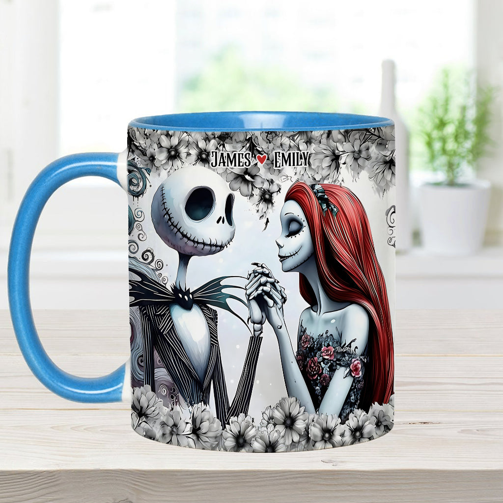 Till Death Do Us Part - Personalized Nightmare Accent Mug
