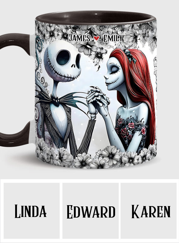 Till Death Do Us Part - Personalized Nightmare Accent Mug