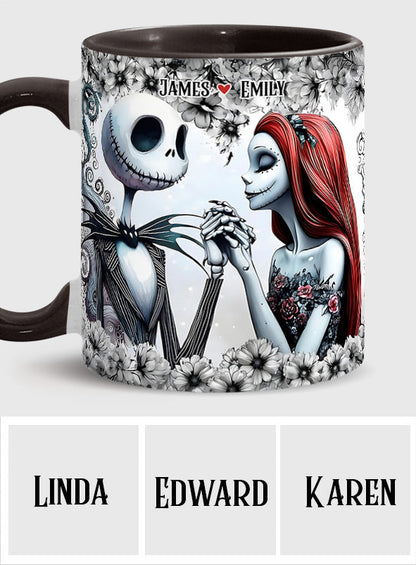 Till Death Do Us Part - Personalized Nightmare Accent Mug