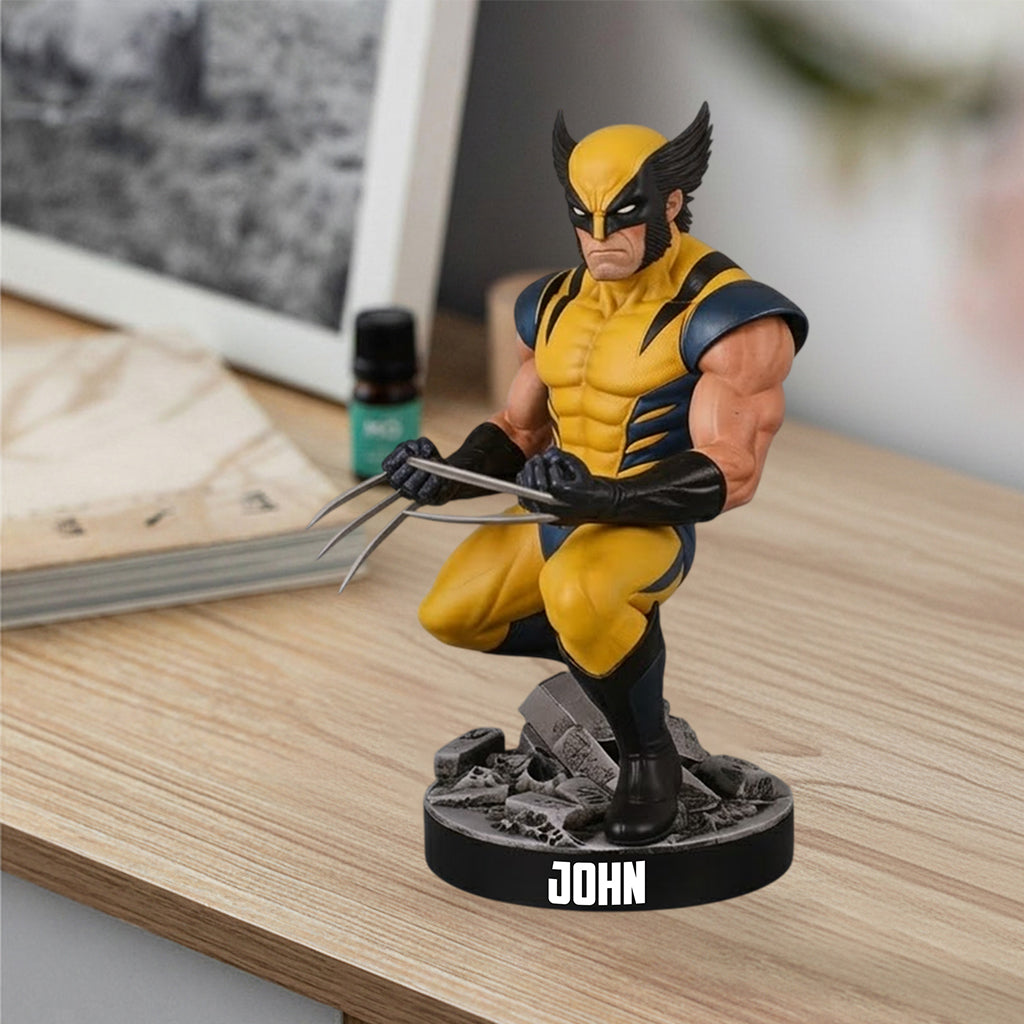 Super Heroes Fan Gift - Personalized Marvelous Universe Premium 3D Figurine