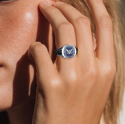 Semper Fortis - Personalized Veteran Signet Ring