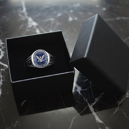 Semper Fortis - Personalized Veteran Signet Ring