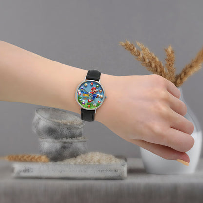 Magic Mushroom - Personalized Super Plumber Hand Watch