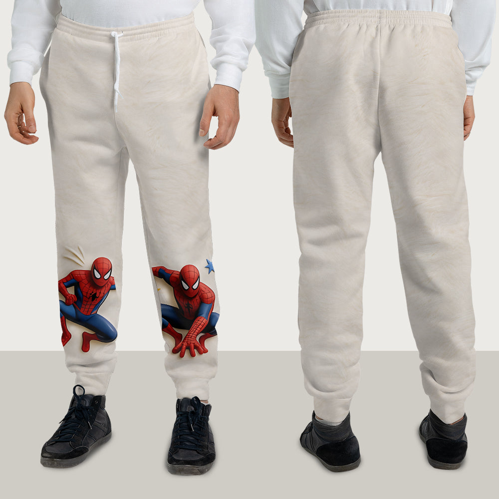 Spider Friend - Personalized Spider-Verse Kid Hoodie & Kid Jogger Sweatpants