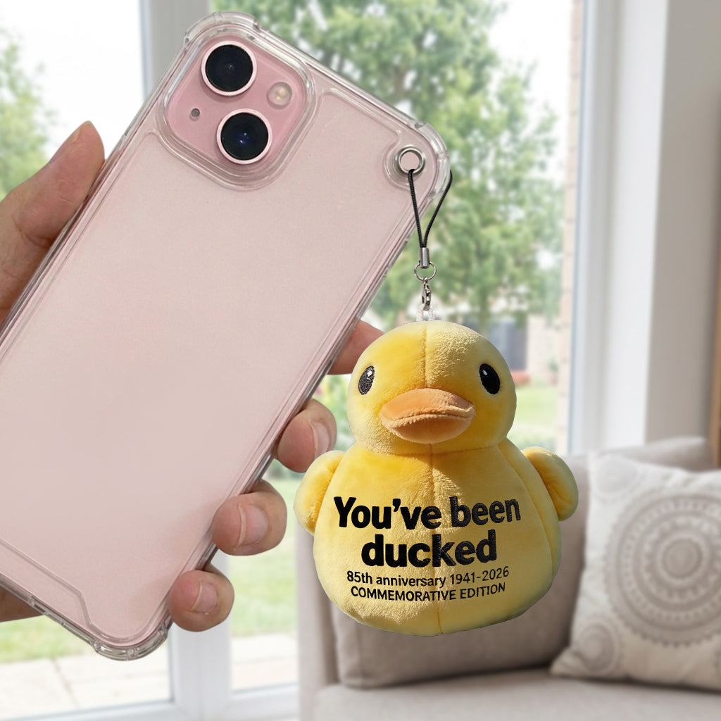 You've Been Ducked Duck Commemorative Edition Anniversary 1941 2026 - Personalized Car Plush Keychain