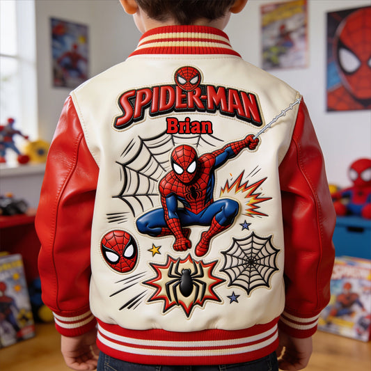 Spider Friend - Personalized Spider Varsity Jacket