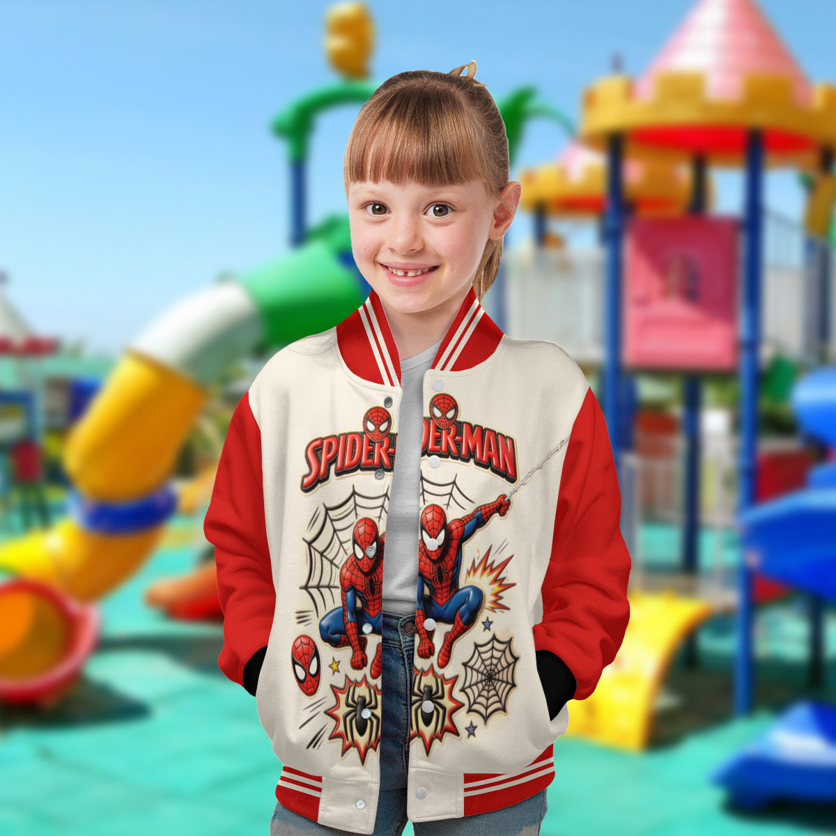 Spider Friend - Personalized Spider Varsity Jacket