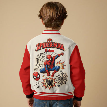 Spider Friend - Personalized Spider Varsity Jacket