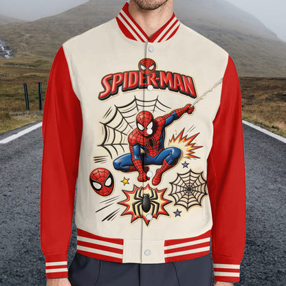 Spider Friend - Personalized Spider Varsity Jacket