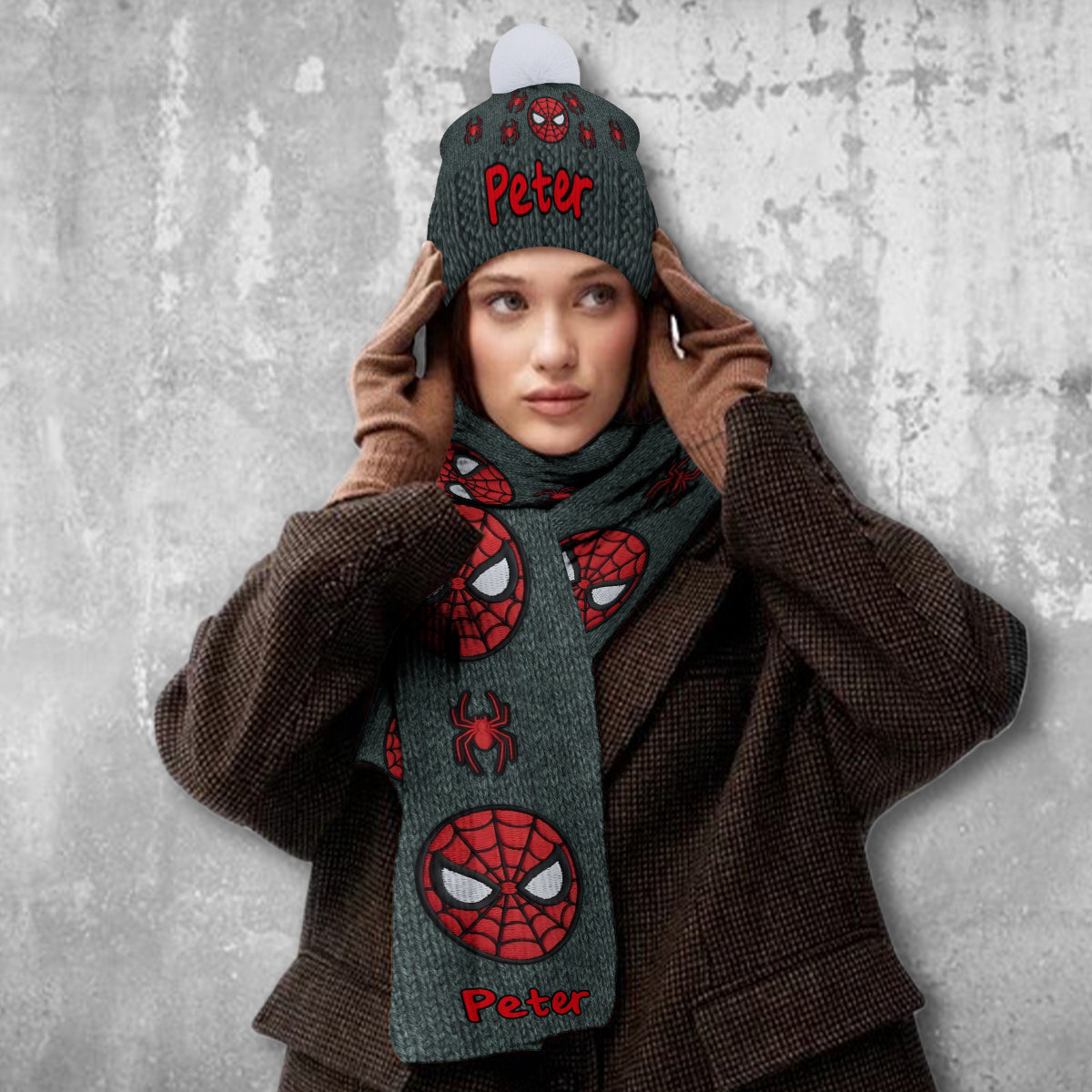 I Am A Hero - Personalized Kid Beanie Hat