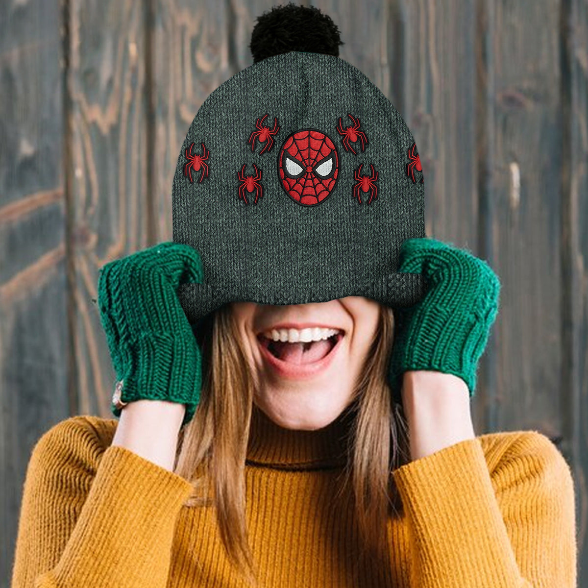 I Am A Hero - Personalized Kid Beanie Hat