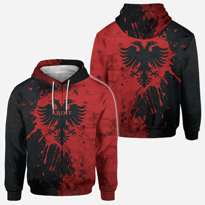 Proud Albania - Personalized Expats All Over Shirt