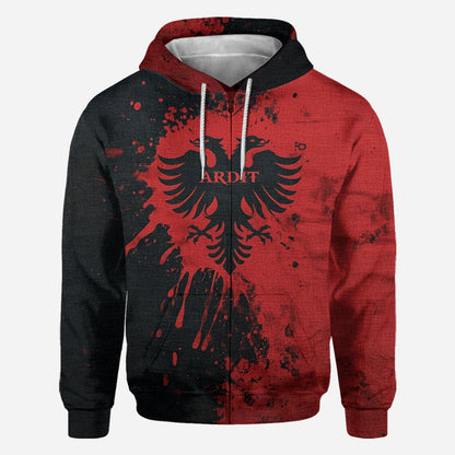 Proud Albania - Personalized Expats All Over Shirt