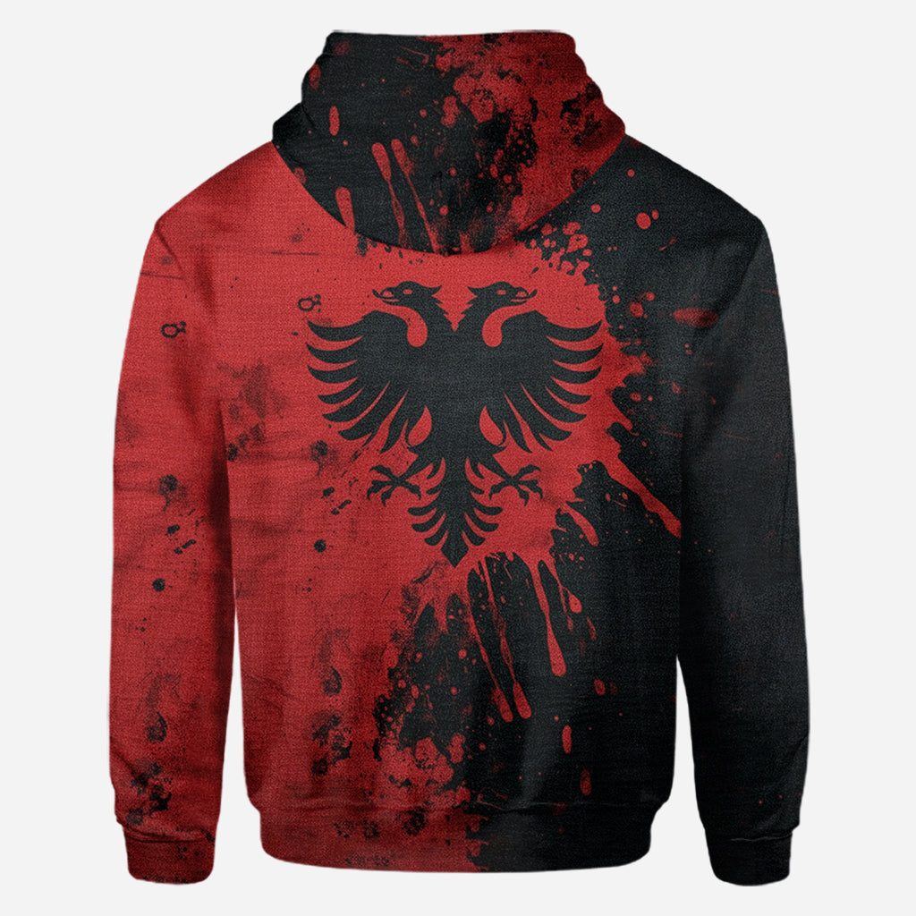 Proud Albania - Personalized Expats All Over Shirt