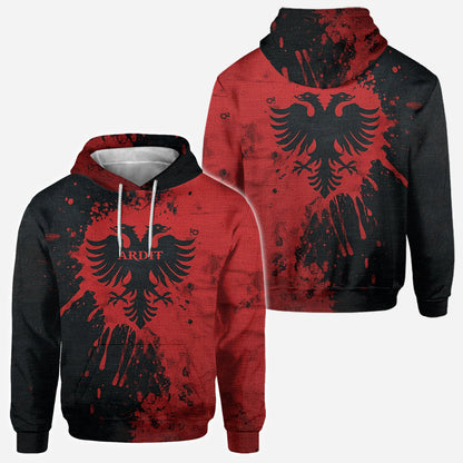 Proud Albania - Personalized Expats All Over Shirt
