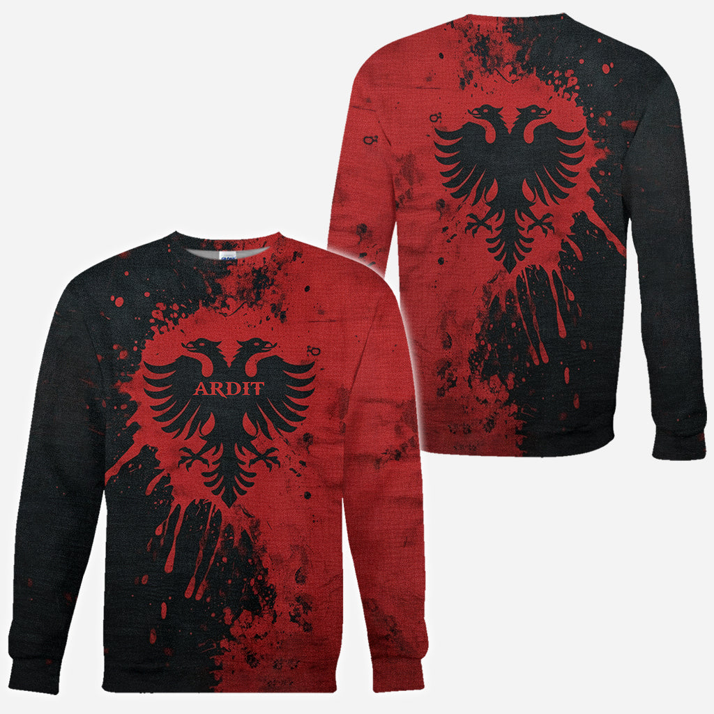 Proud Albania - Personalized Expats All Over Shirt