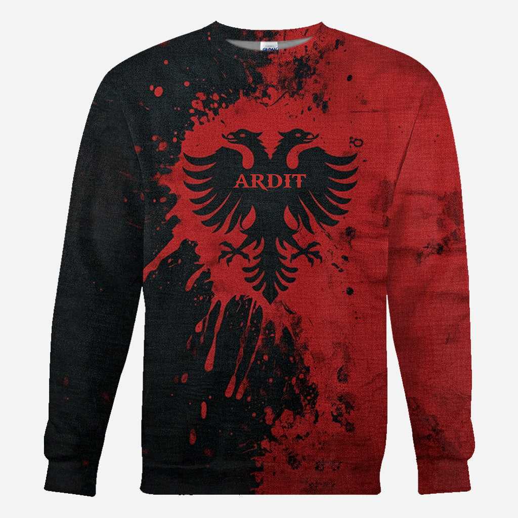 Proud Albania - Personalized Expats All Over Shirt