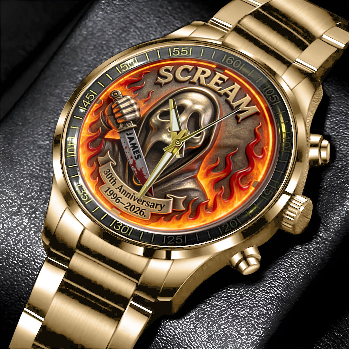 30th Anniversary - Personalized Scream Hand Watch