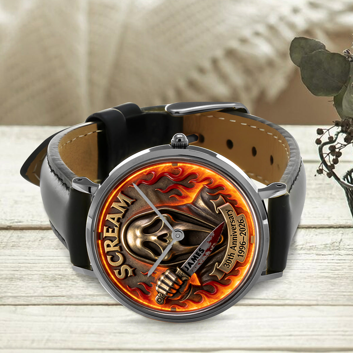 30th Anniversary - Personalized Scream Hand Watch