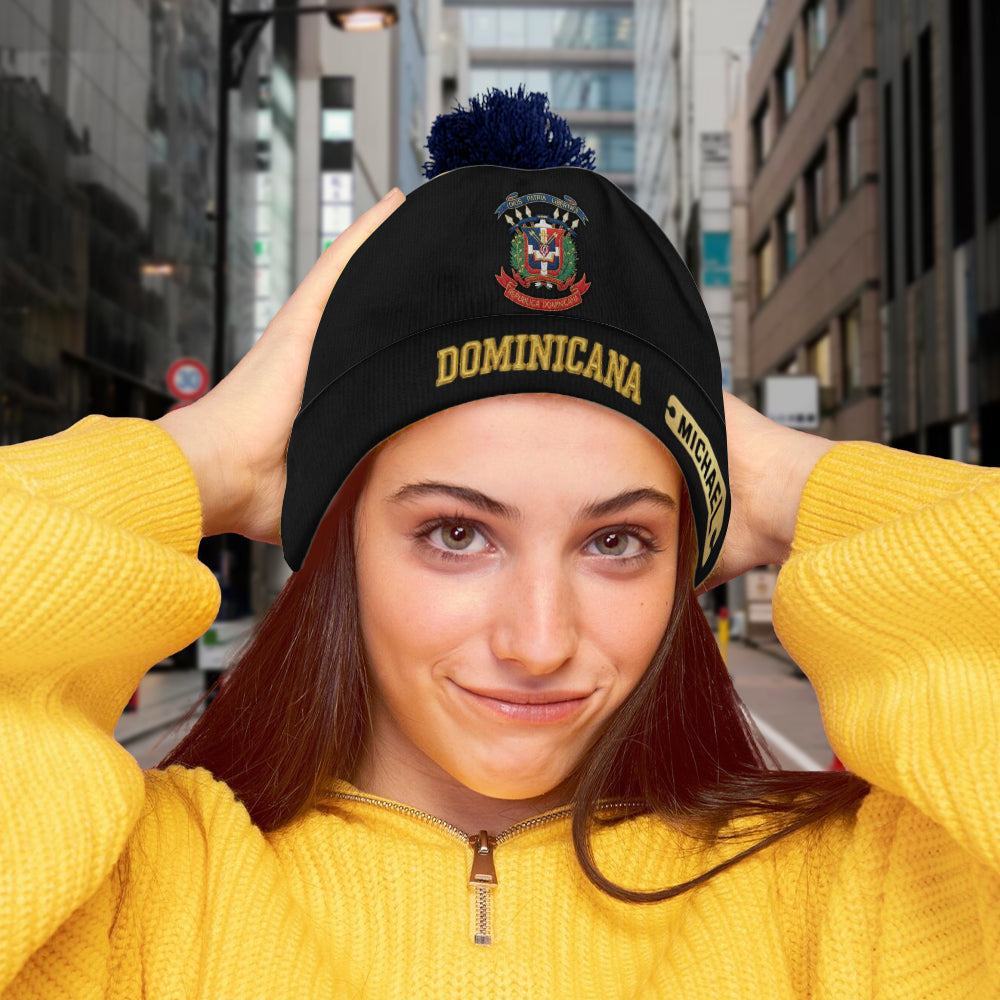 Proud Dominicana - Personalized Expats Beanie Hat