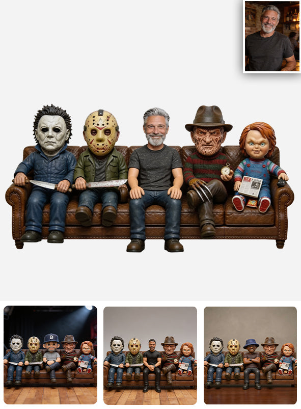Friends - Personalized Horror Character Custom Shaped Acrylic Plaque