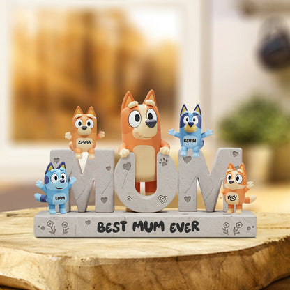 Merry Christmas - Personalized Mother Custom Shaped Acrylic Plaque