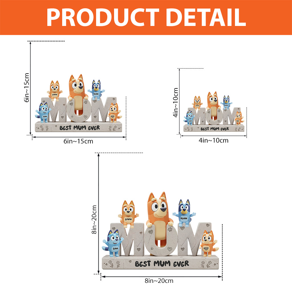 Merry Christmas - Personalized Mother Custom Shaped Acrylic Plaque