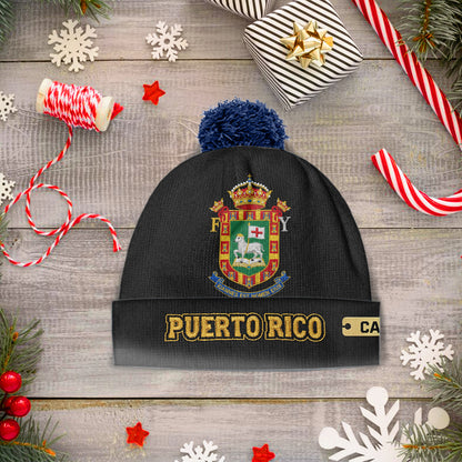 Proud Puerto Rico - Personalized Expats Beanie Hat