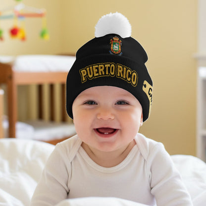 Proud Puerto Rico - Personalized Expats Beanie Hat