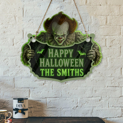 Scary Halloween - Personalized Horror Character Luminous Acrylic Sign