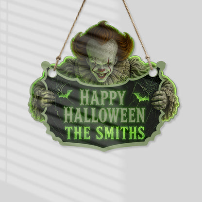 Scary Halloween - Personalized Horror Character Luminous Acrylic Sign