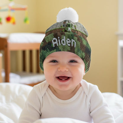Pixel Winter - Personalized Kid Beanie Hat