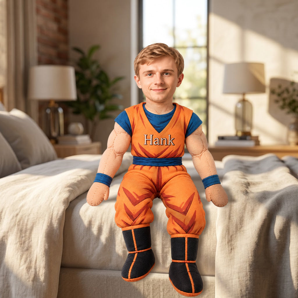 Funny Dragon Fighter Crew Doll - Personalized Seven Balls Posable Plush Doll