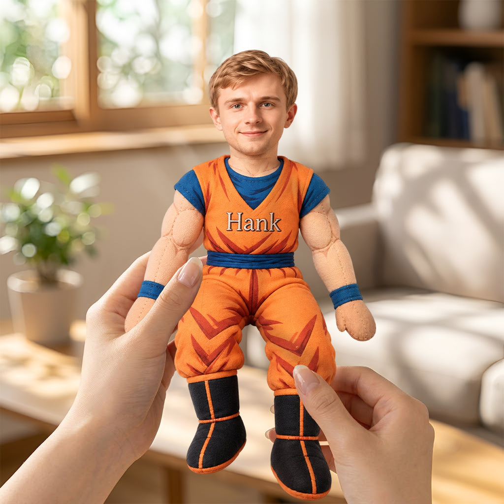 Funny Dragon Fighter Crew Doll - Personalized Seven Balls Posable Plush Doll