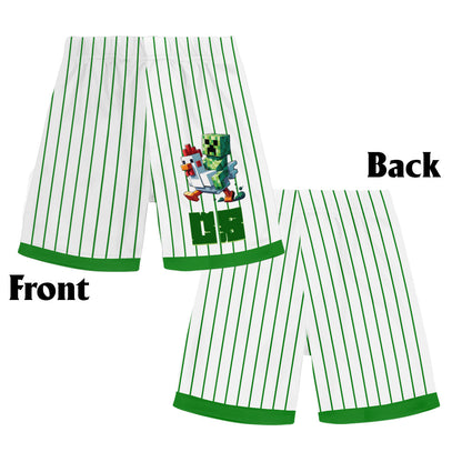 Fun Block World - Personalized Block World Kid Jersey Shirt & Shorts