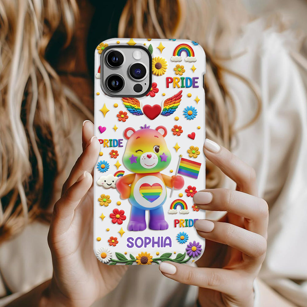 All For Love And Love For All - Personalized LGBT Support Full Print Phone Case
