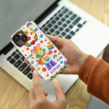All For Love And Love For All - Personalized LGBT Support Full Print Phone Case