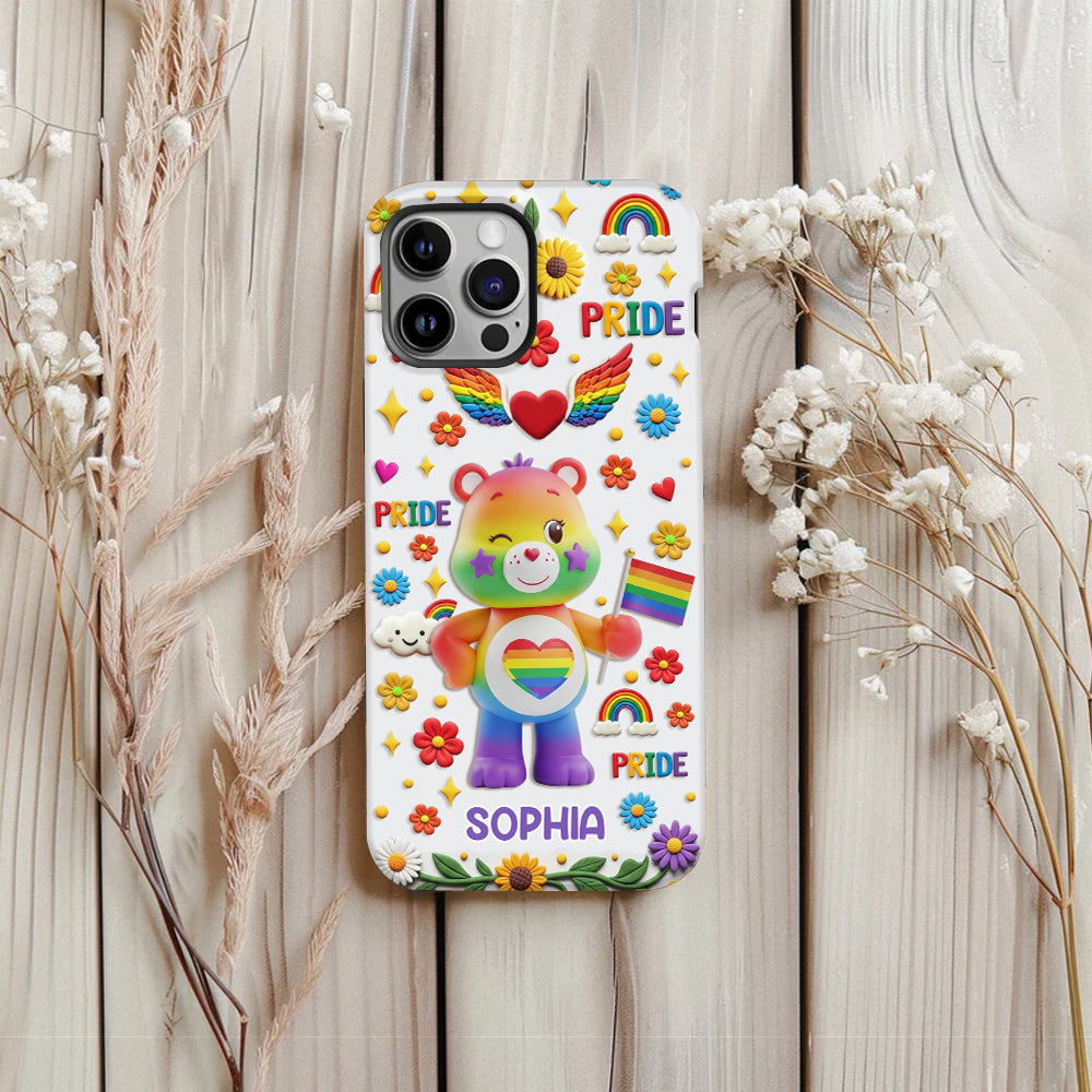 All For Love And Love For All - Personalized LGBT Support Full Print Phone Case