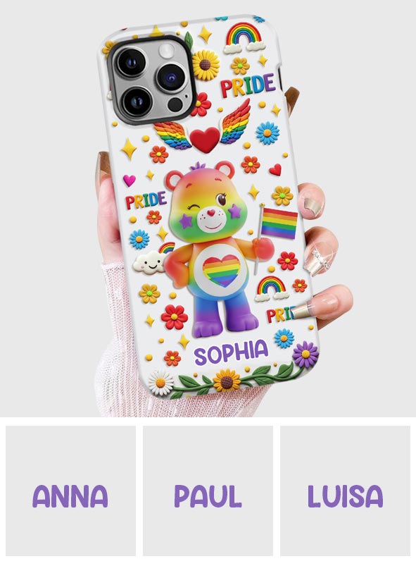 All For Love And Love For All - Personalized LGBT Support Full Print Phone Case