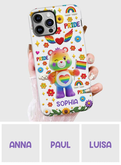 All For Love And Love For All - Personalized LGBT Support Full Print Phone Case